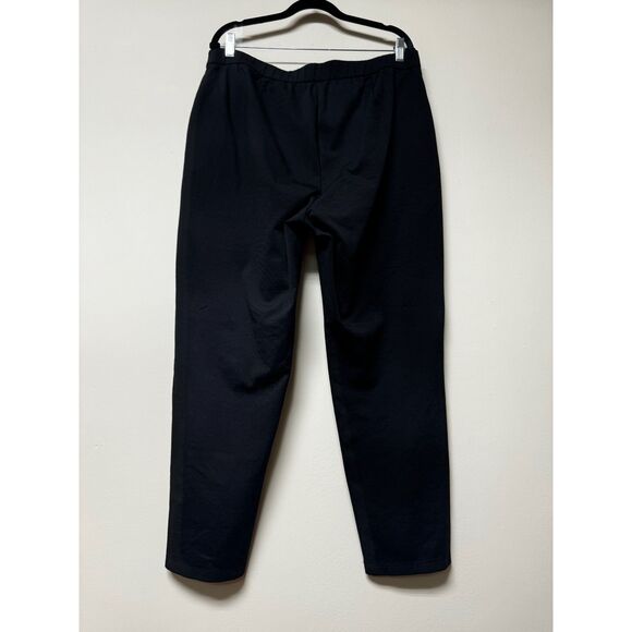 EILEEN FISHER Cotton Blend Ponte High-Waisted Slim Fit Pant, Ankle Length, Sz XL - Picture 12 of 16